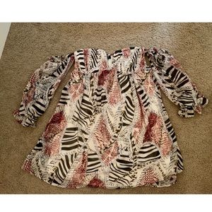 Mixed print Size M Boho Dress